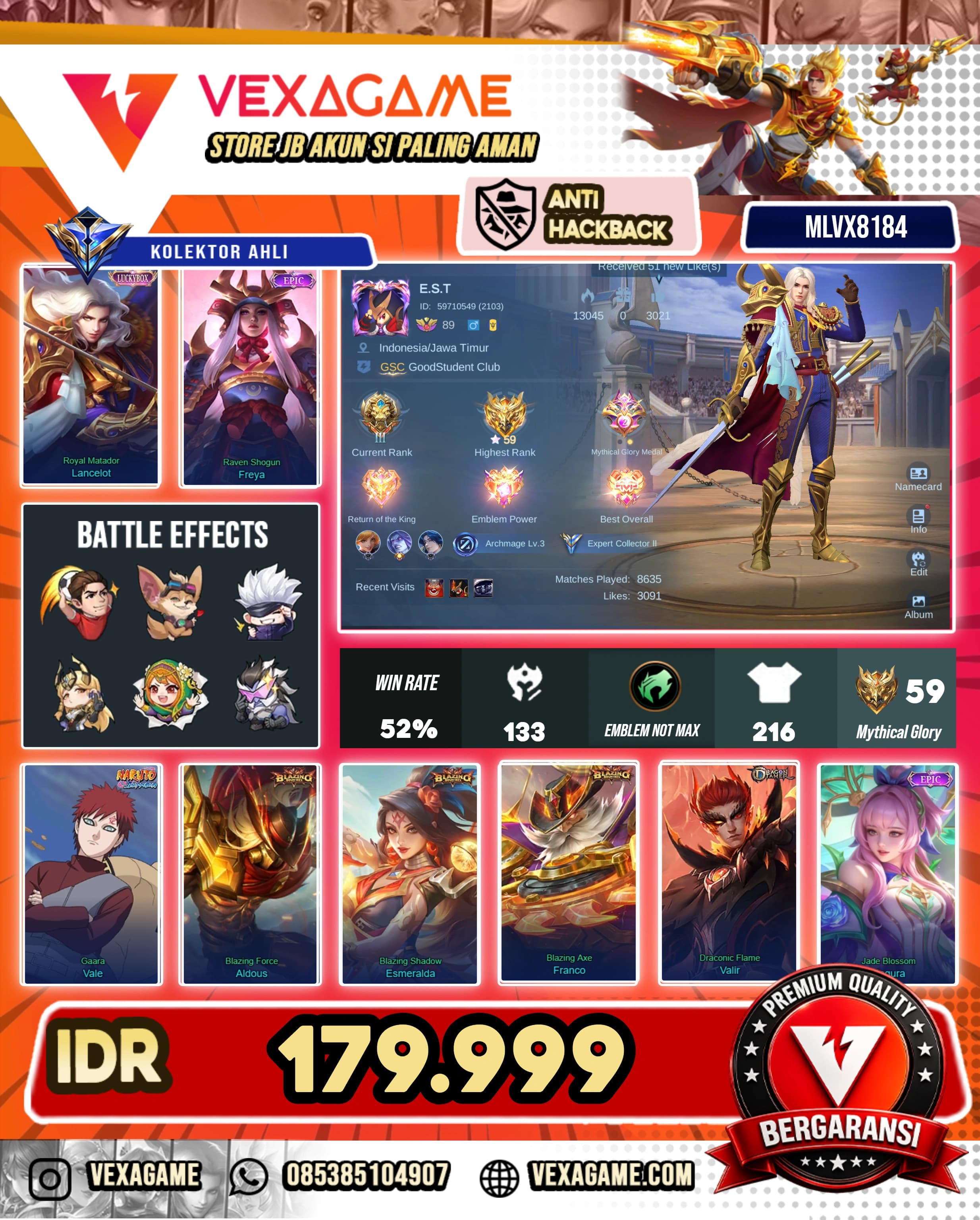 Lancelot Luckybox | Freya Epic