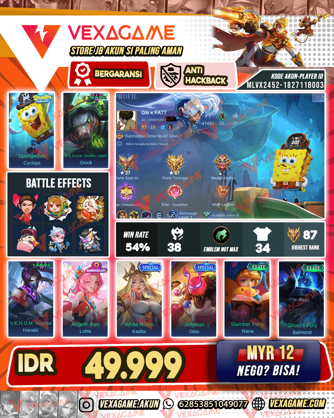 Akun Murah Harga Pelajar