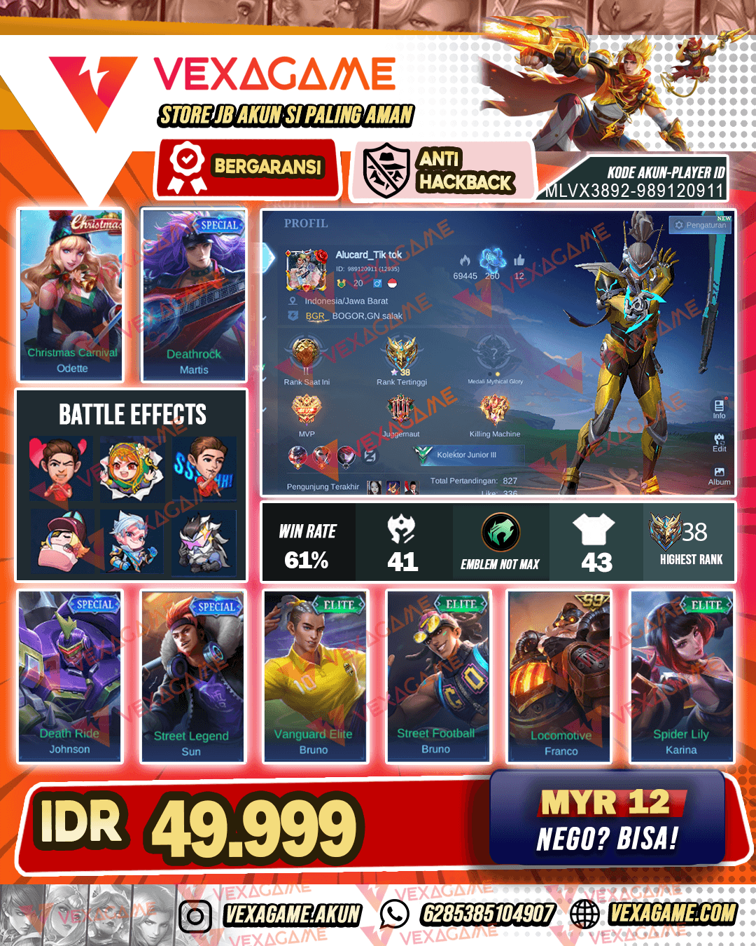 Akun Murah