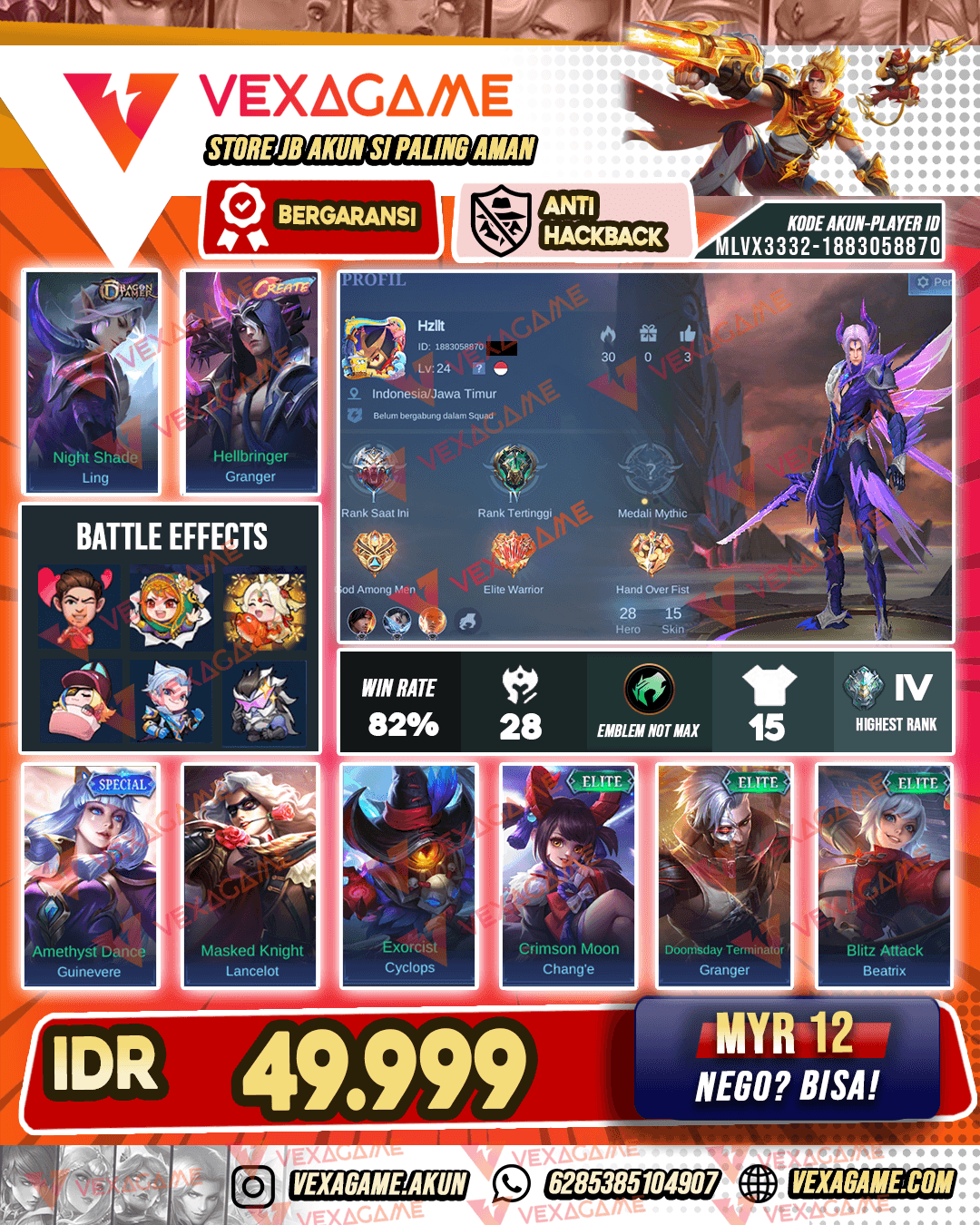 Akun Murah