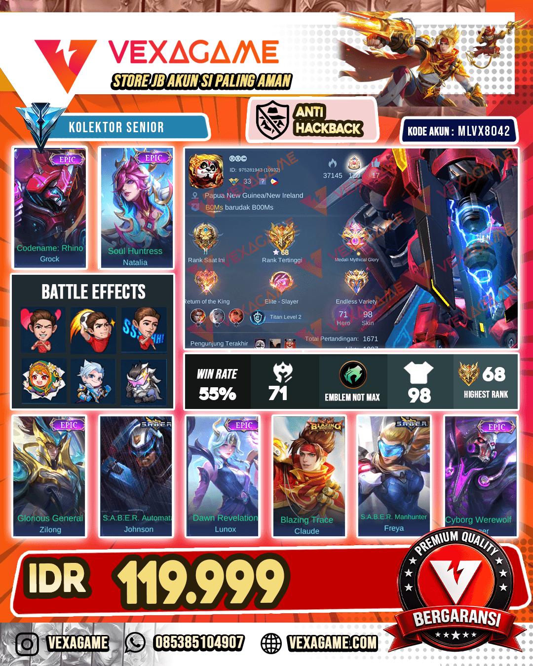 Grock Epic | Natalia Epic
