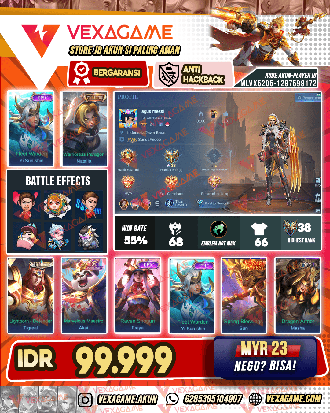 Natalia Collector X YSS Epic