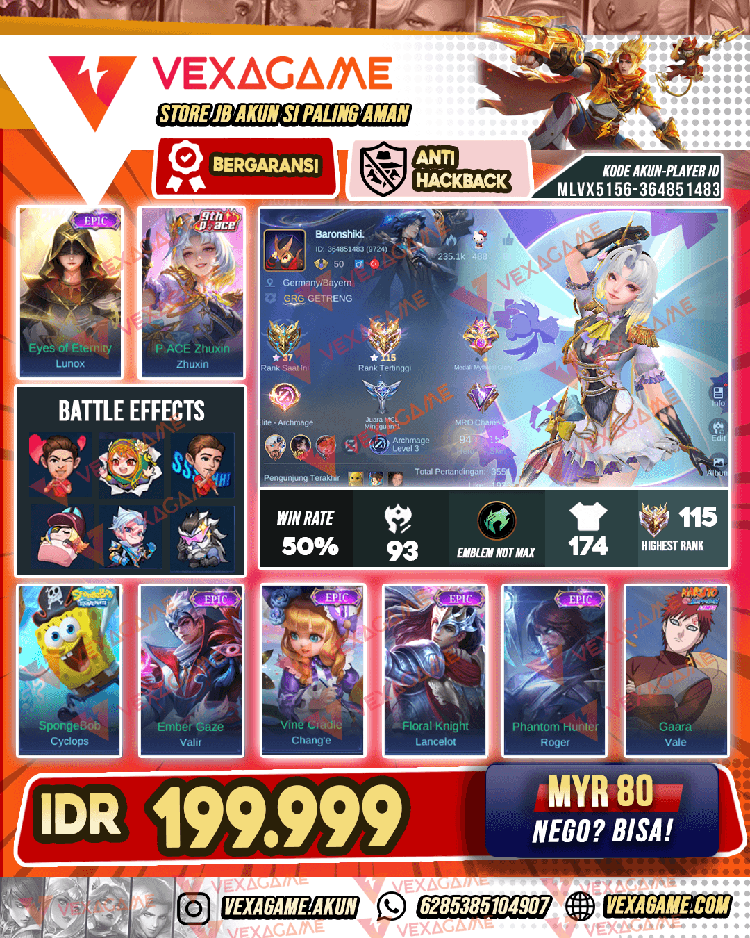 Zhuxin P.ACE | Ex Immortal
