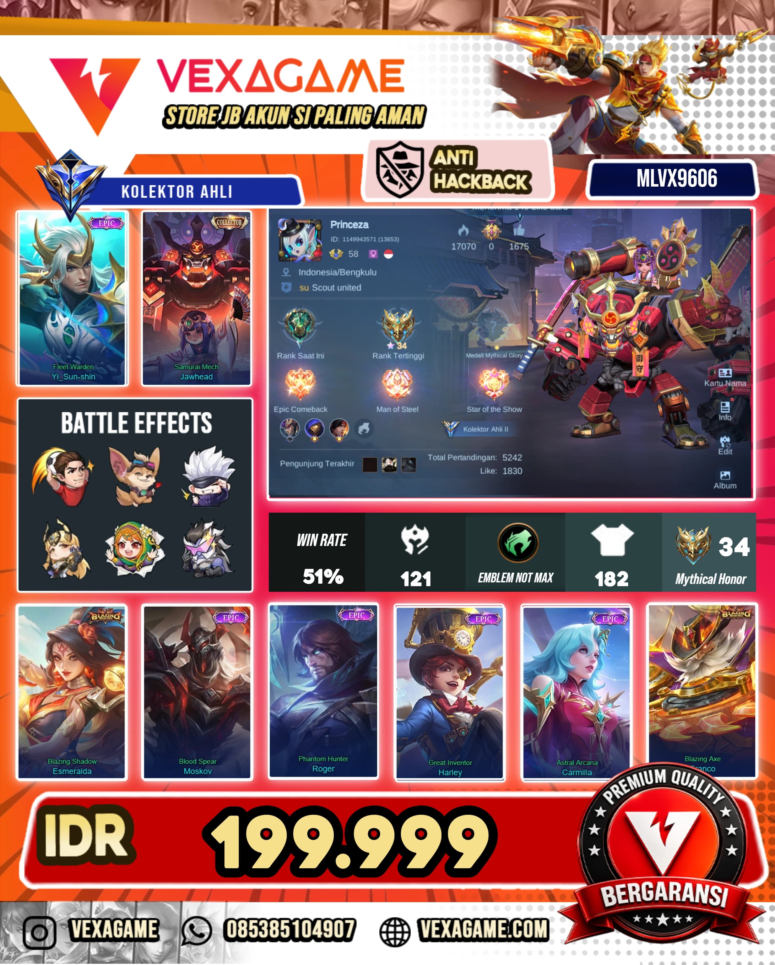 Jawhead Collector | Yss Epic
