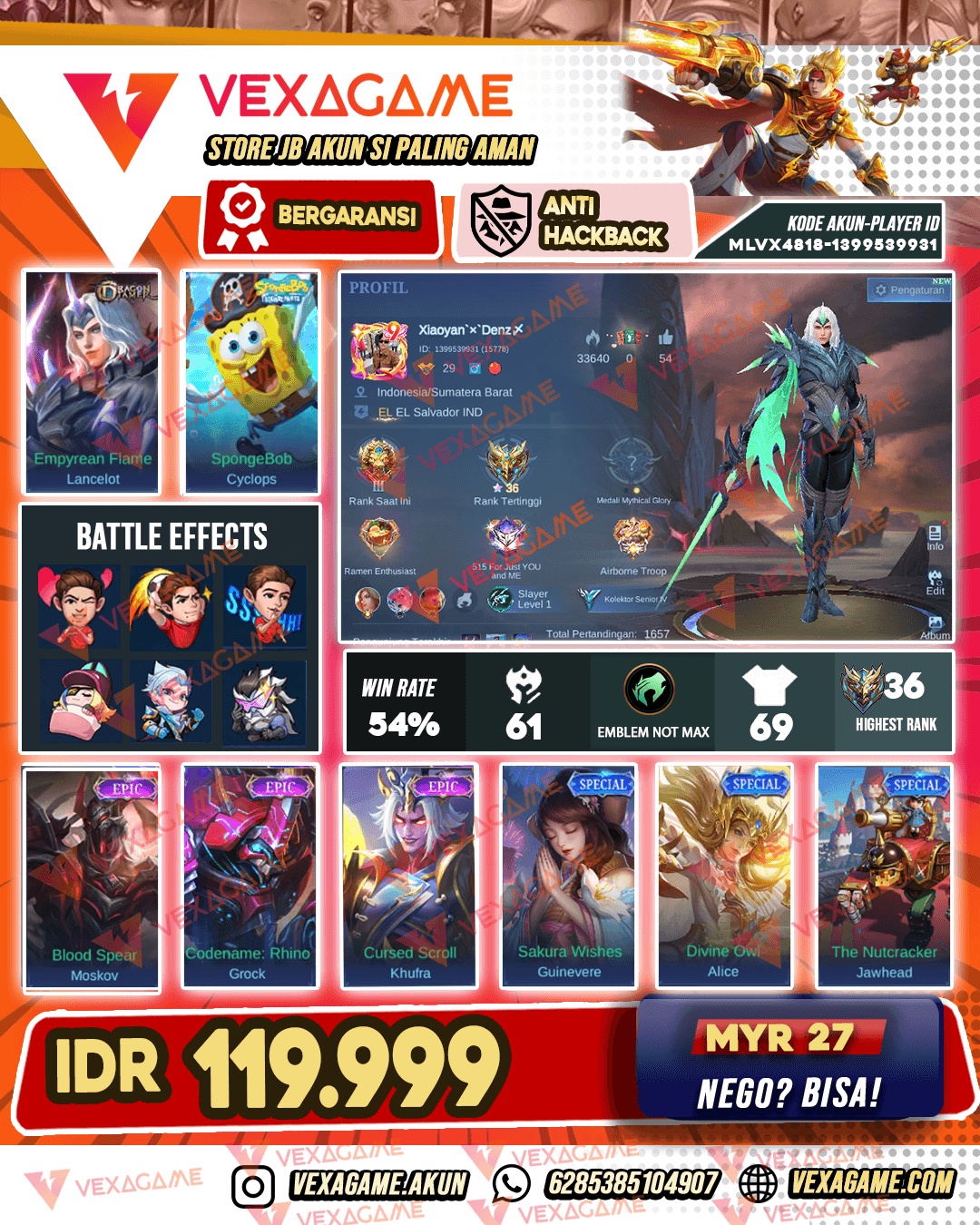 Lancelot Dragon Tamer