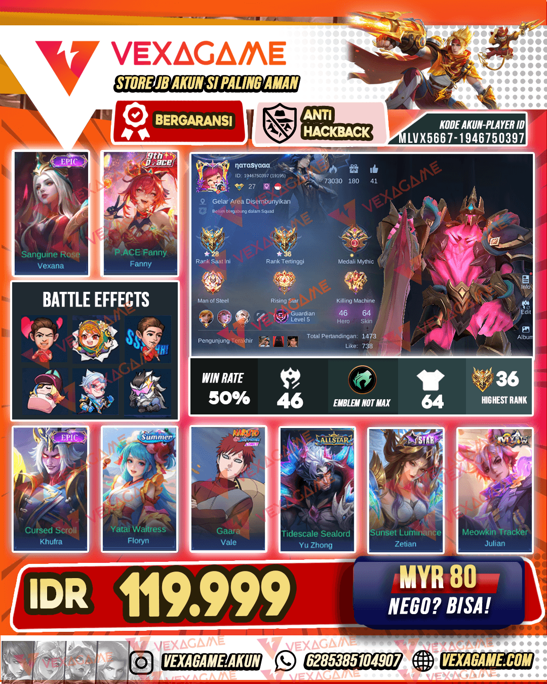 Vexana Epic