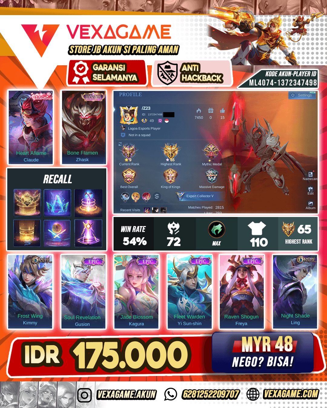 Zhask Luckybox Murah
