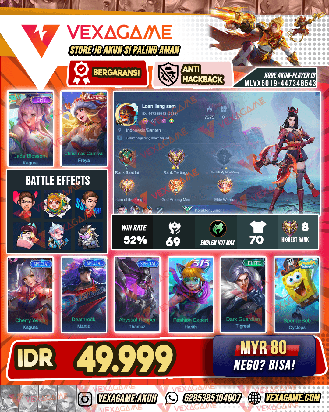 Akun Murah