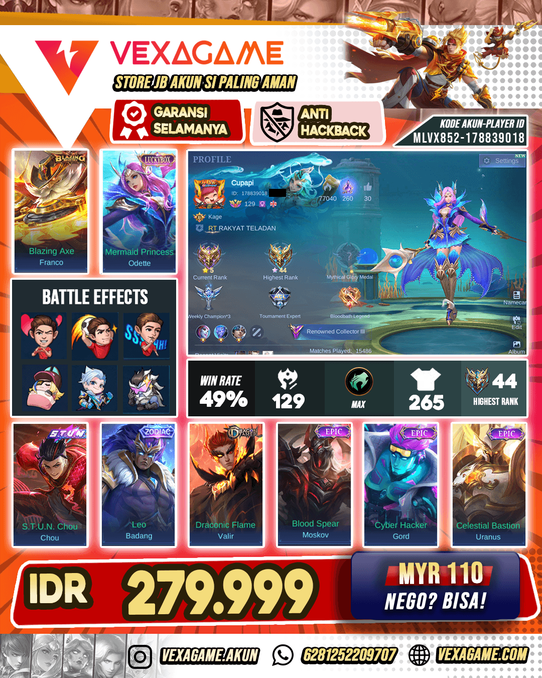 Odette Lucky Box X Chou STUN