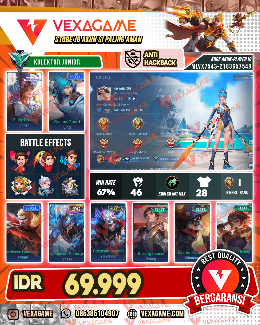 Akun Murah Harga Pelajar