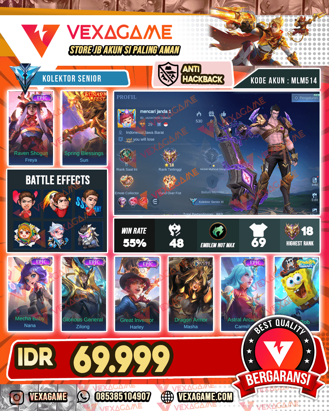 Akun Murah Harga Merakyat