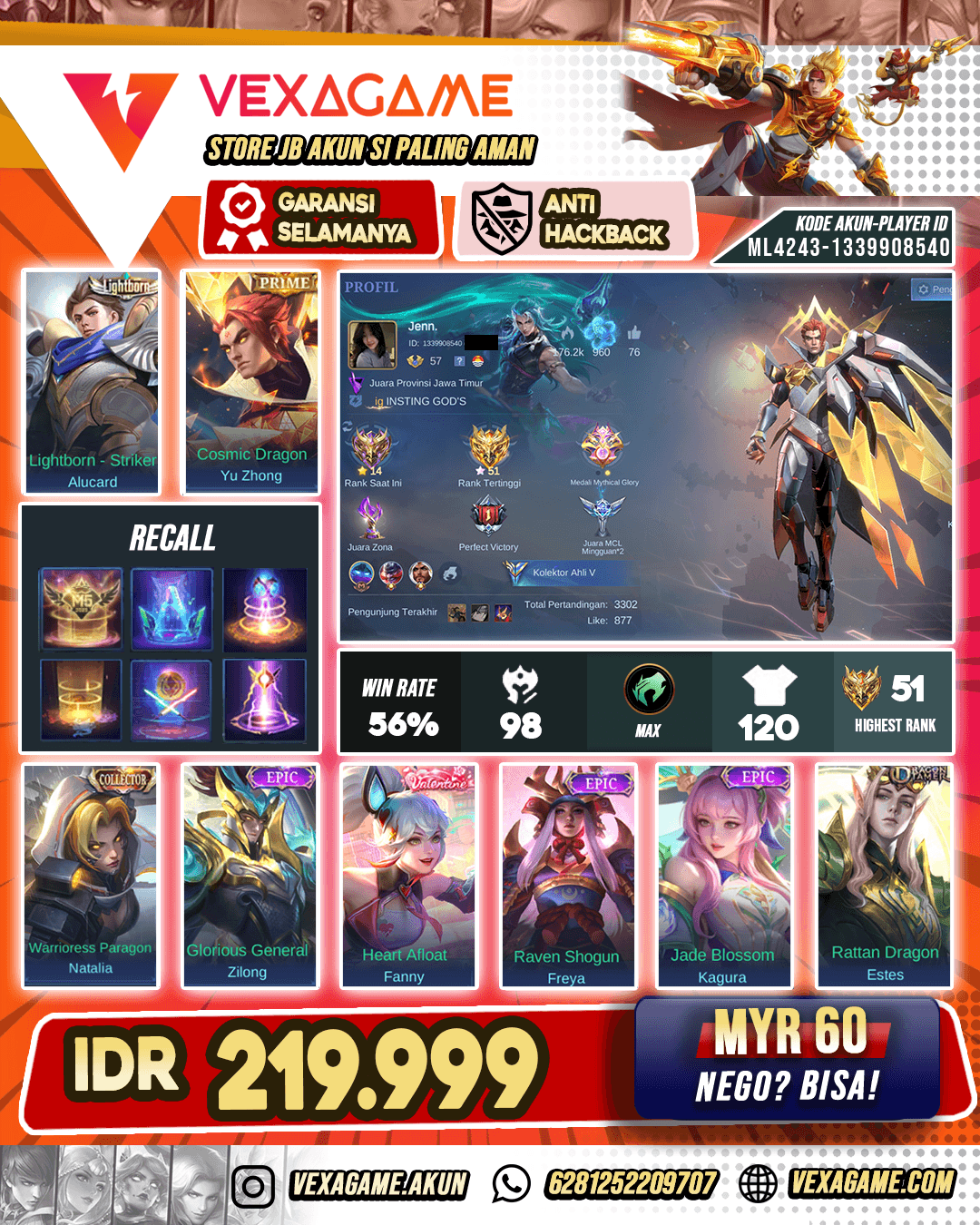 Yuzhong Prime Murah