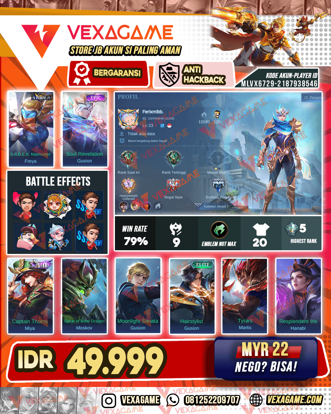 AKUN ML MURAH