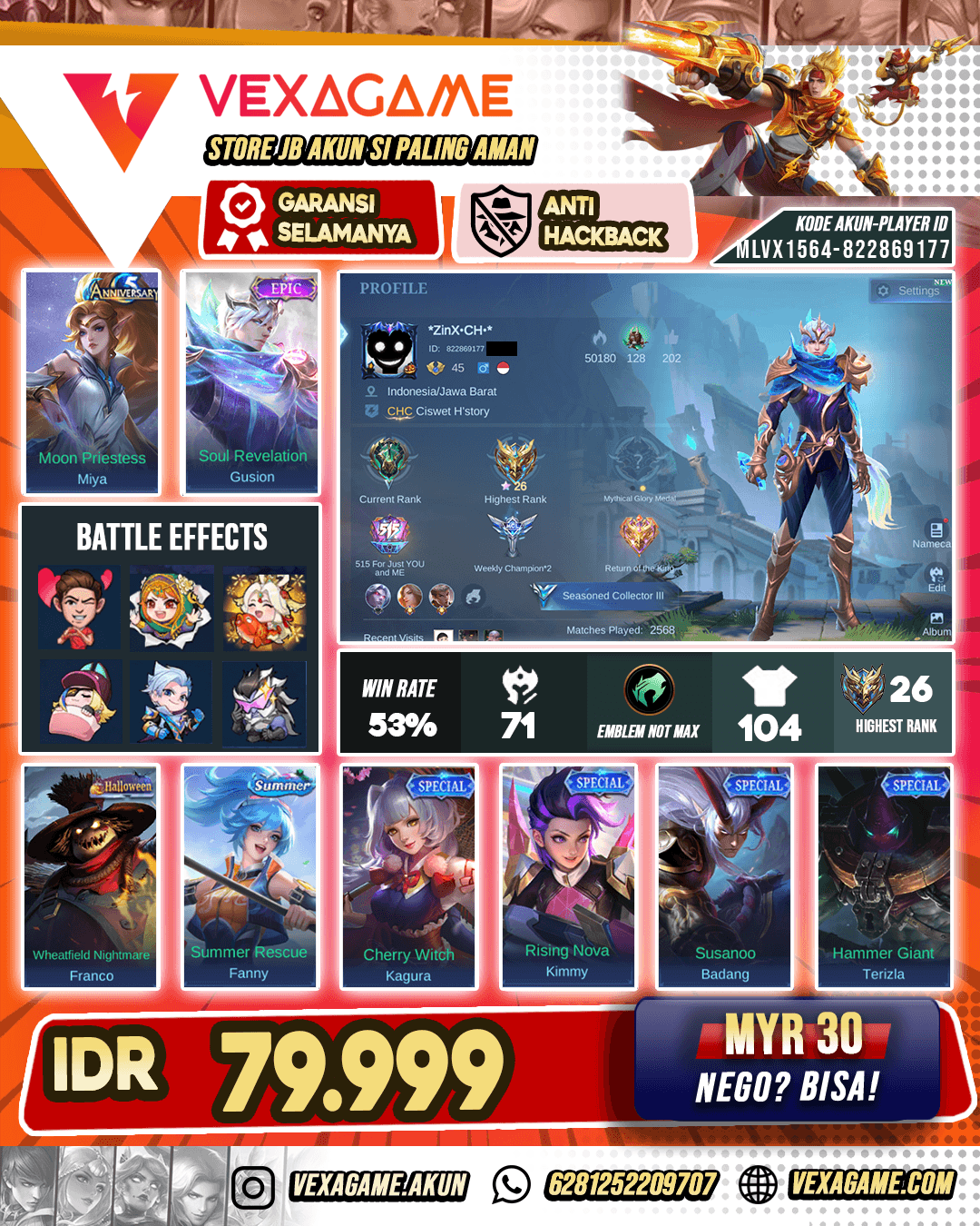 Akun Harga Pelajar