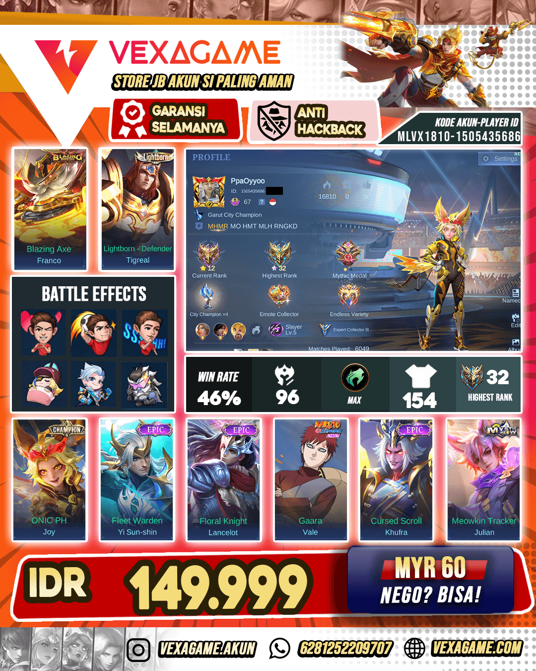 Joy Champion | Emblem MAX