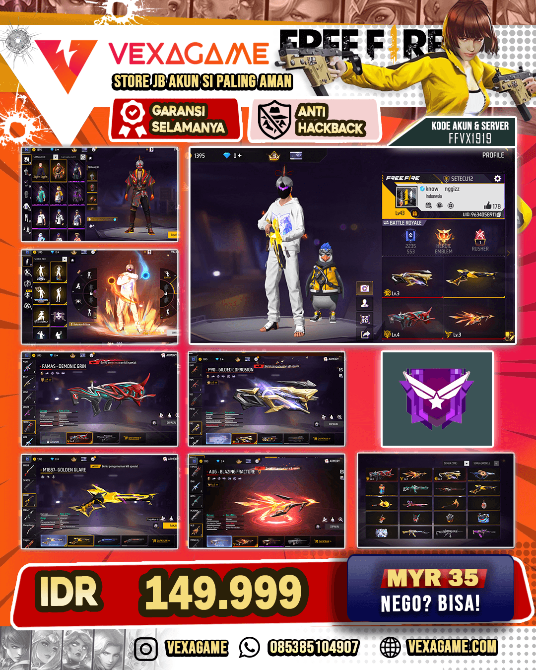 3 EVO | SG GOLDEN | VAULT 50