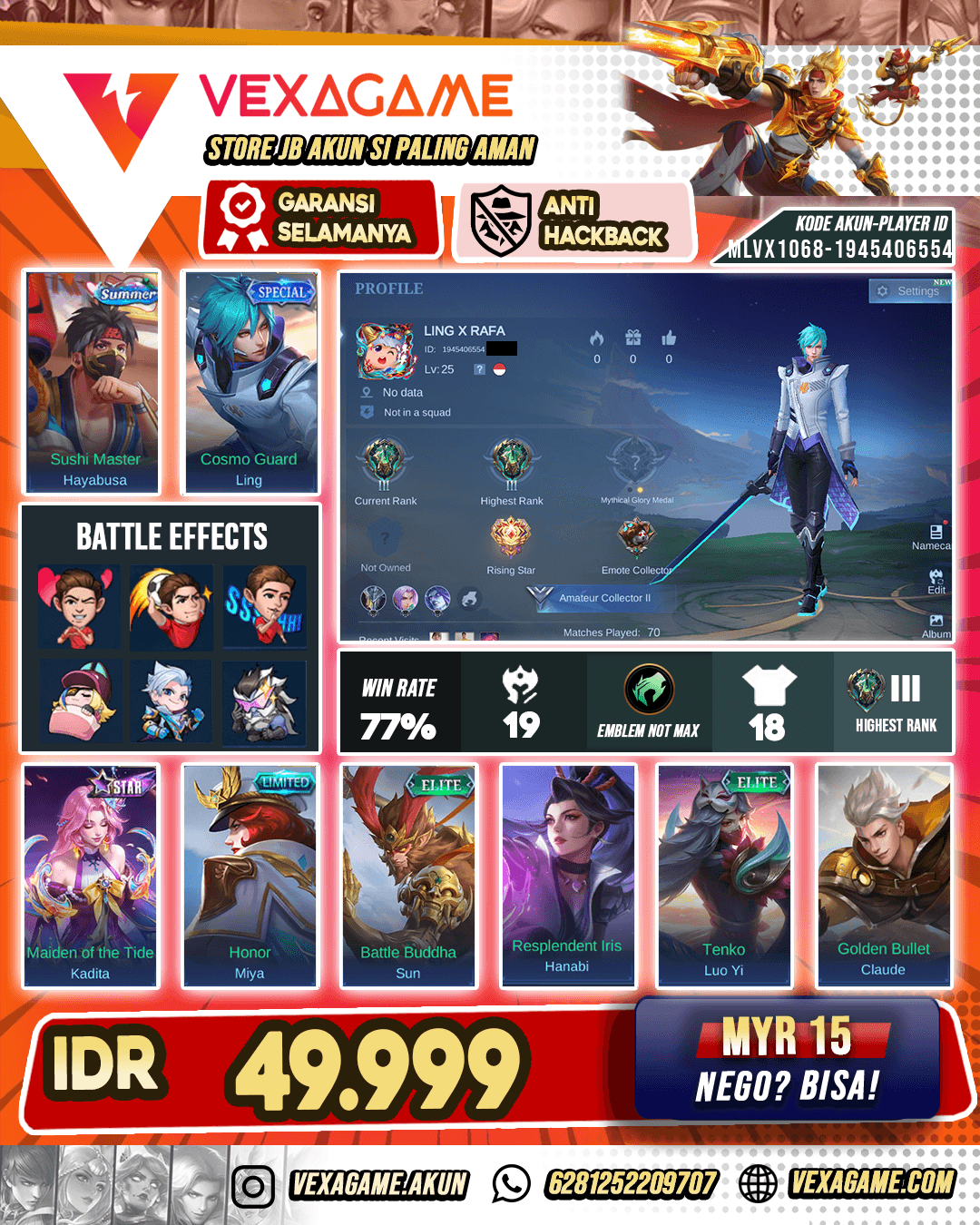 Akun Paket Hemat