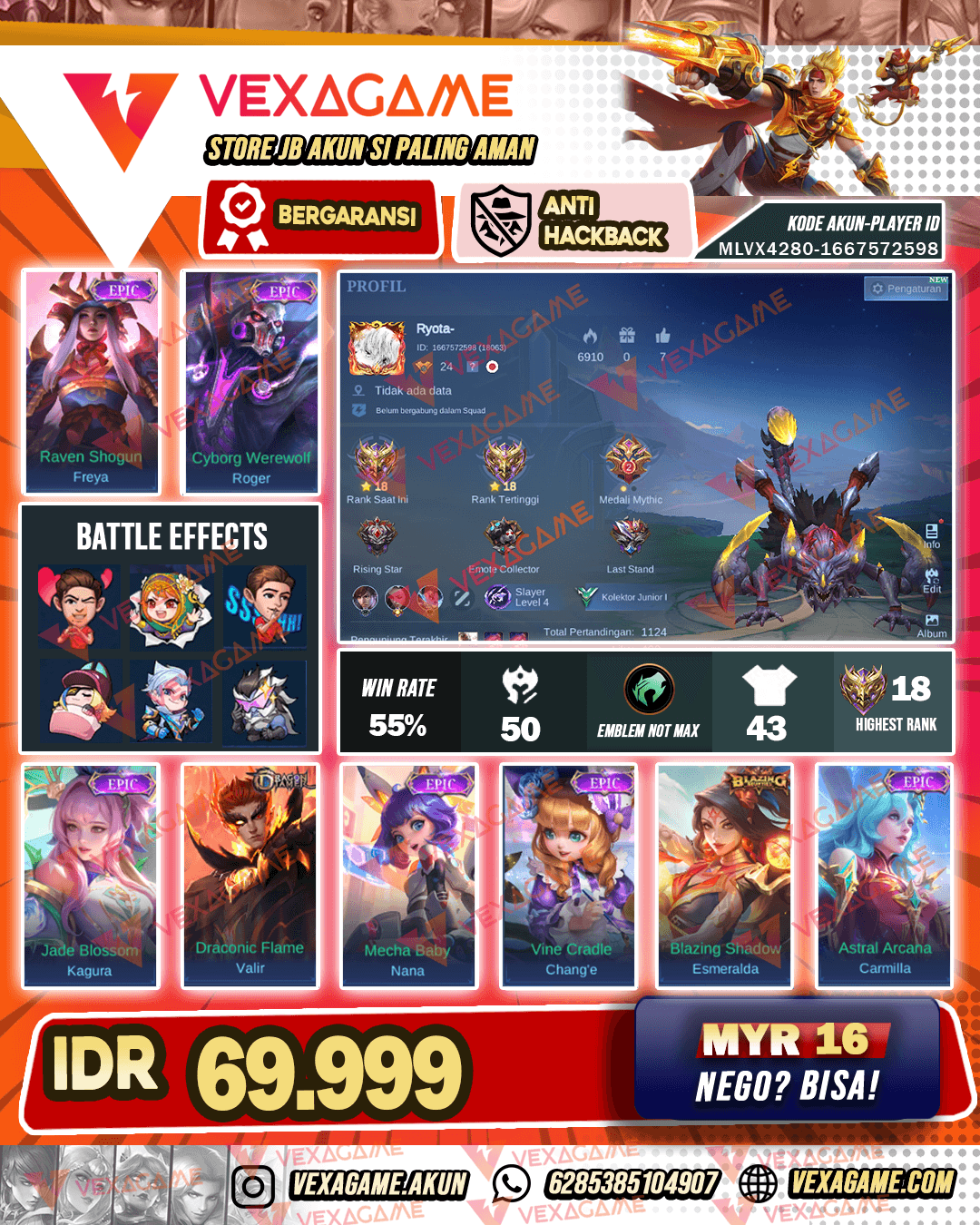 Akun Murah Budget Pelajar