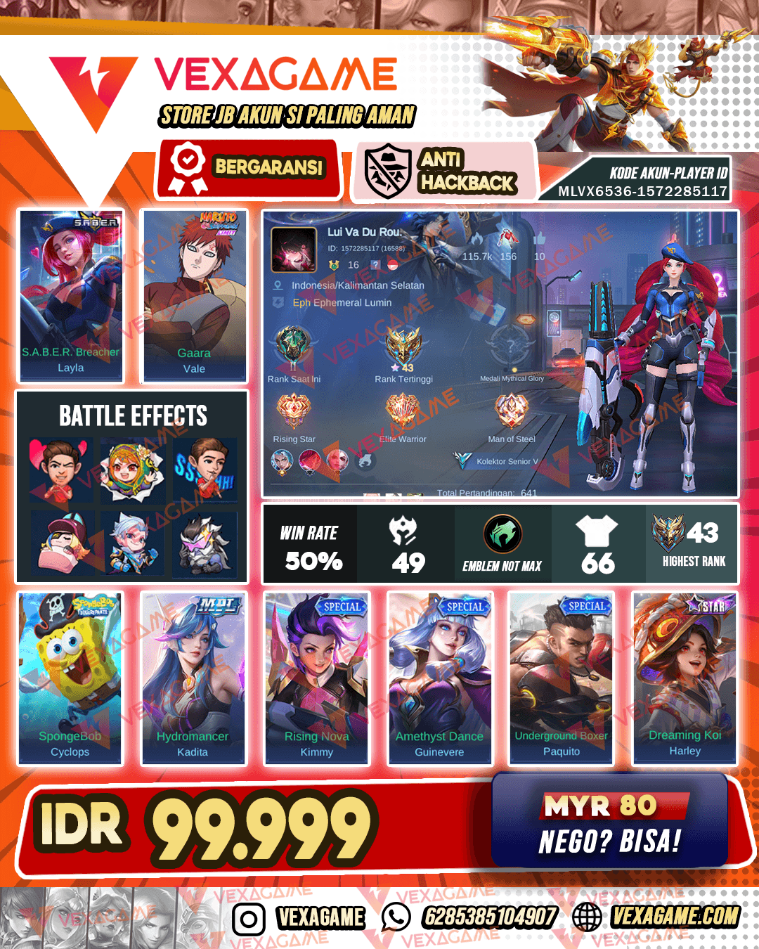 Akun Murahhh!!