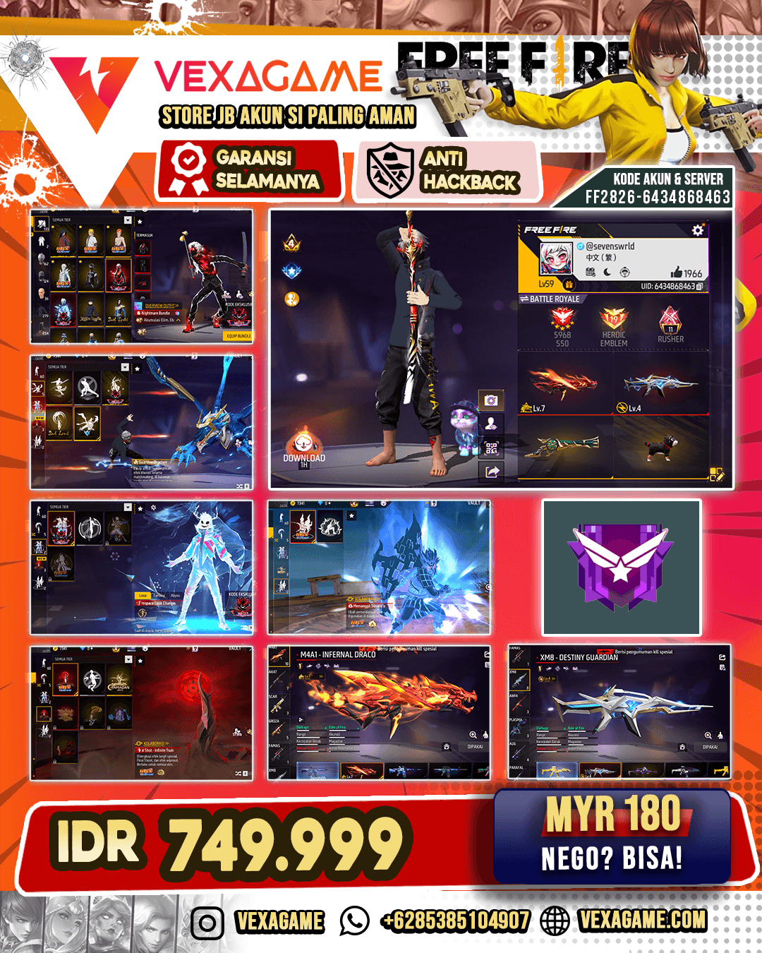 Super Cakep V TW 300 | EVO 3 MAX 1 | Emote Cakep