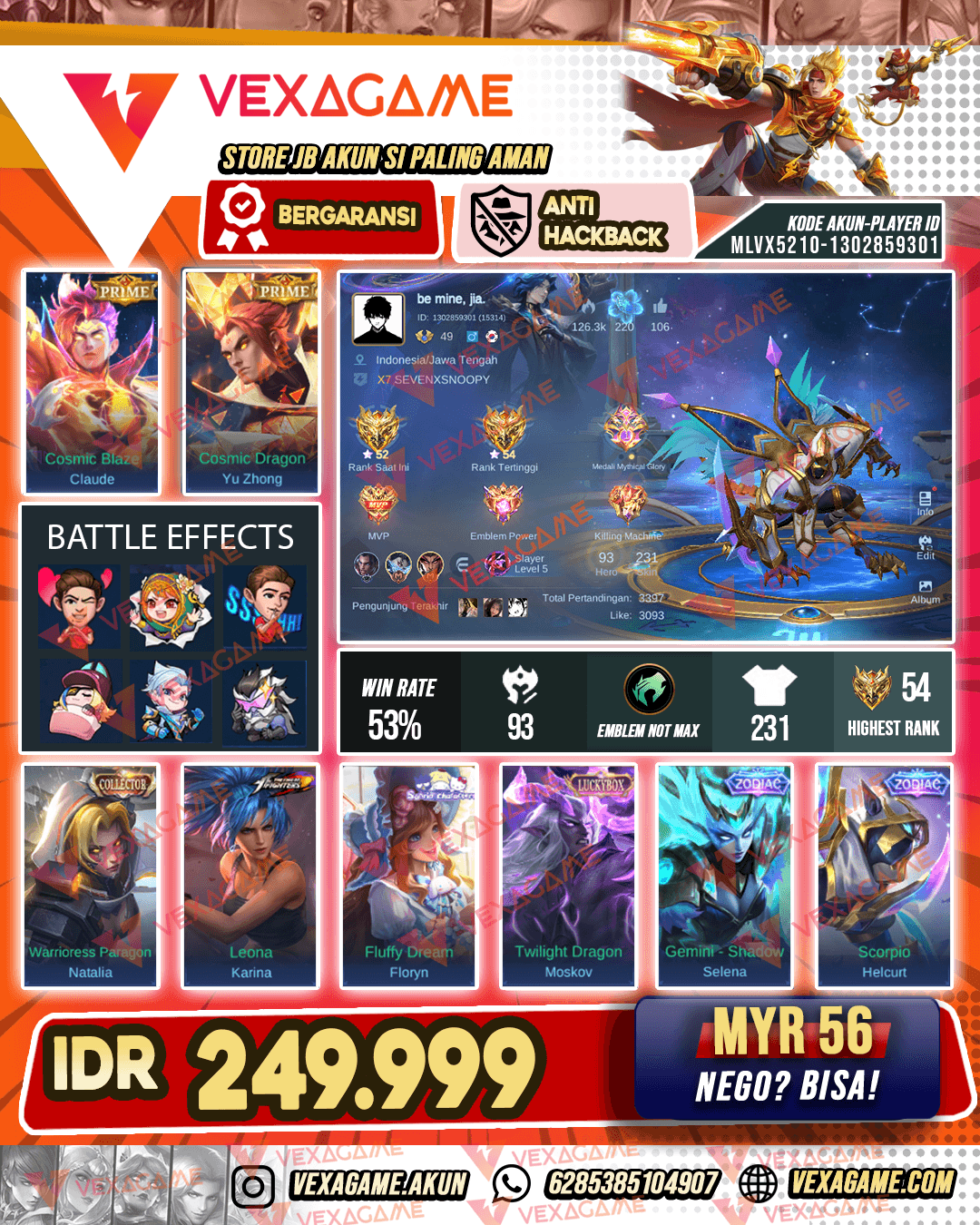 Helcurt Zodiac | 2 PRIME | 1 Luckybox | -1 Lv Emblem MAX