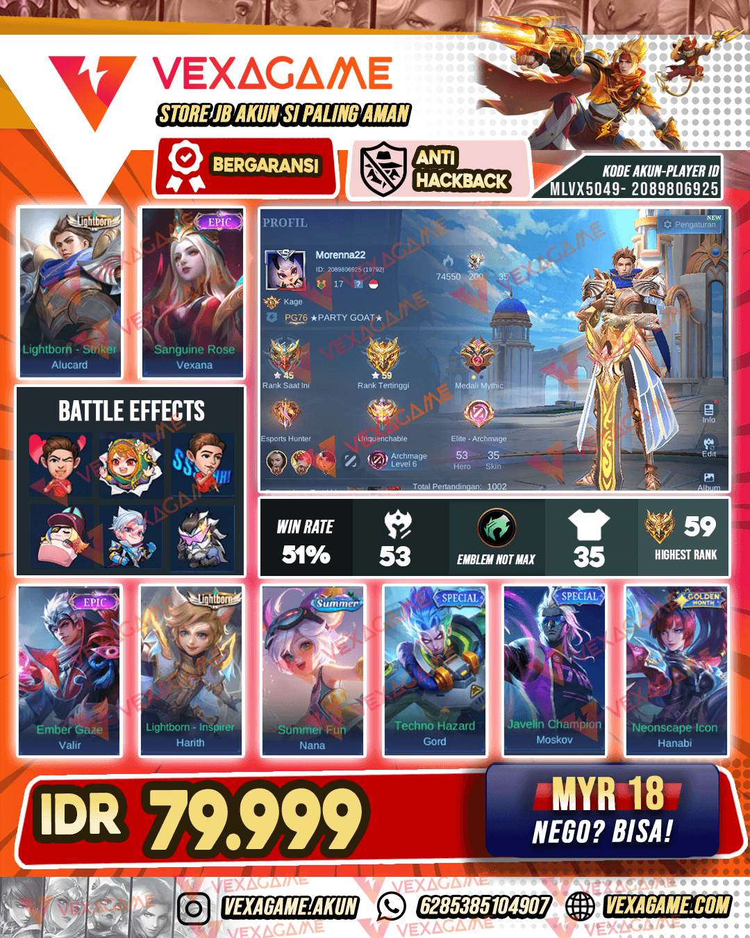 Akun Murah Harga Pelajar