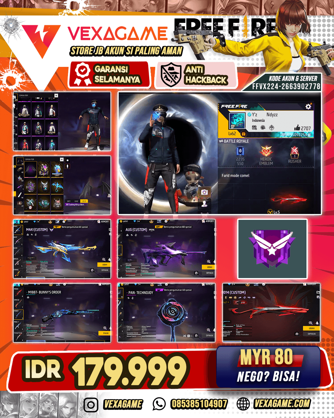 EVO SG PANJANG | VAULT 200++