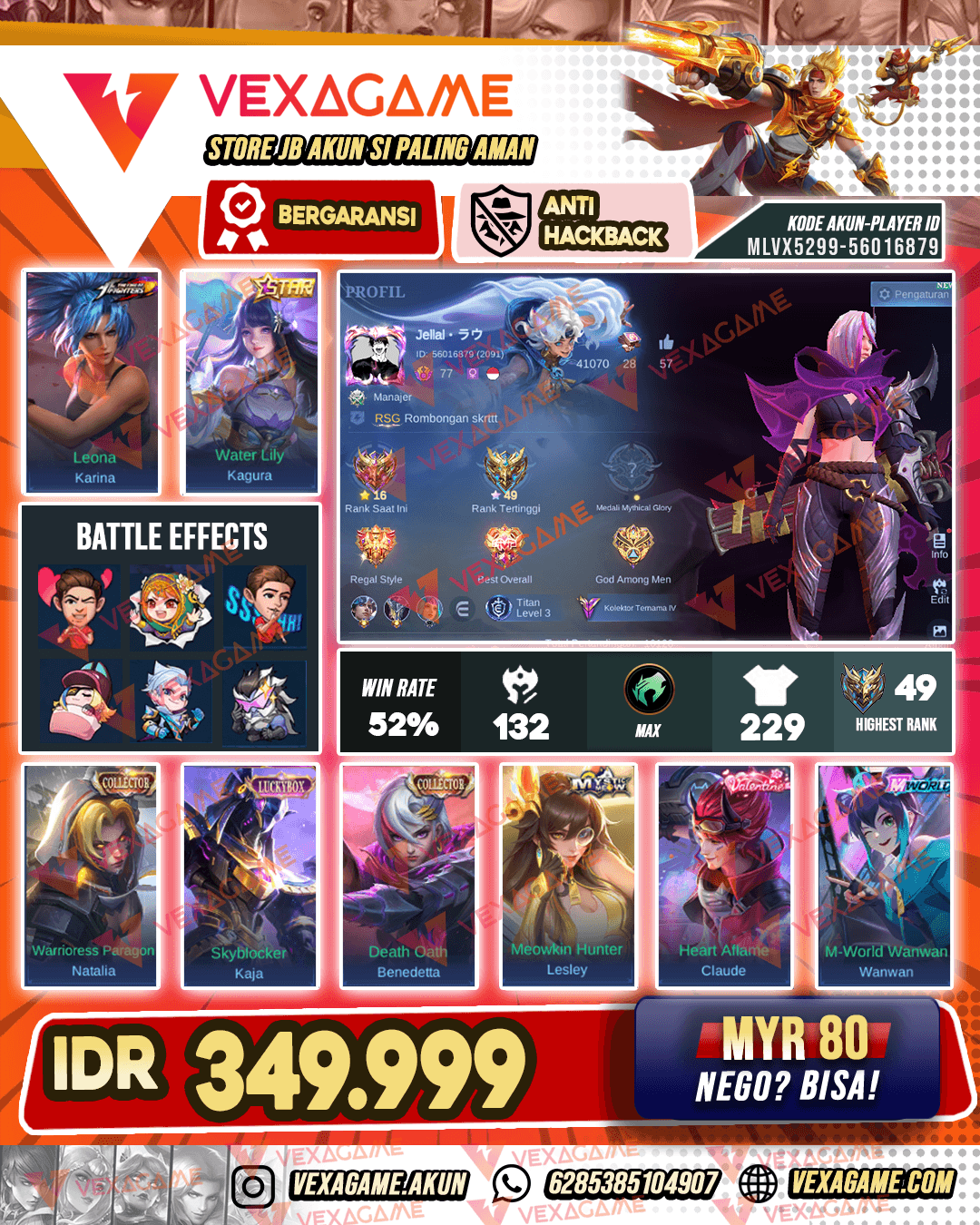 Benedetta Collector | Hero + Emblem MAX