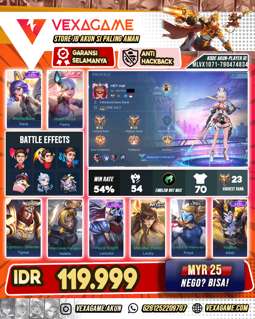 Fanny Valentine Murah