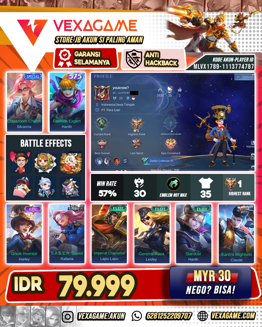 Akun Harga Pelajar