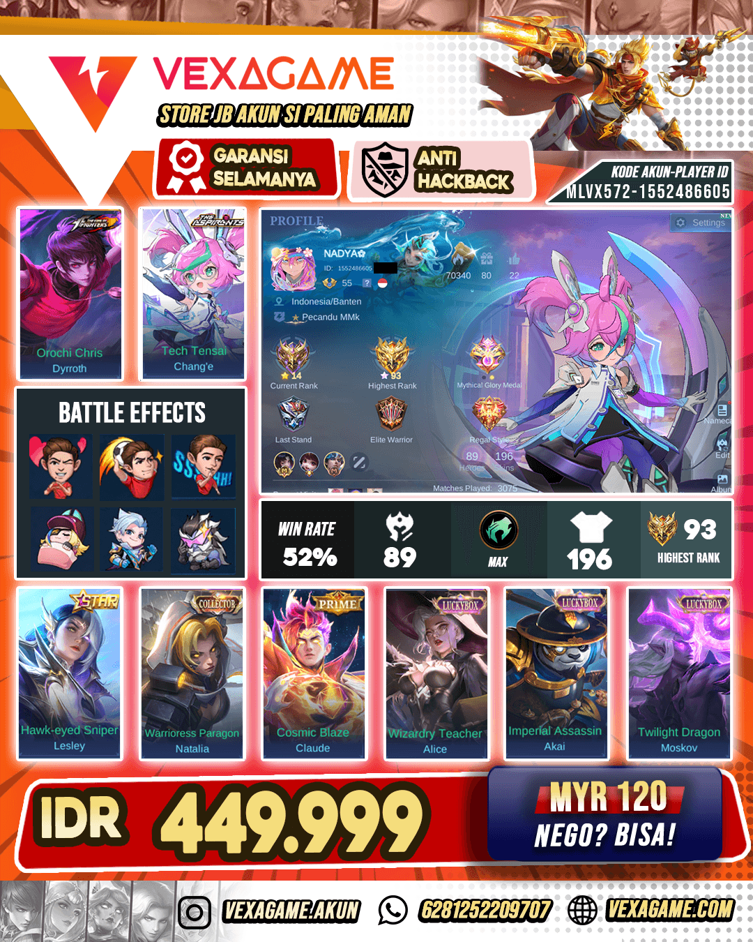 Change Aspirant X Dyroth KOF Ex Glory