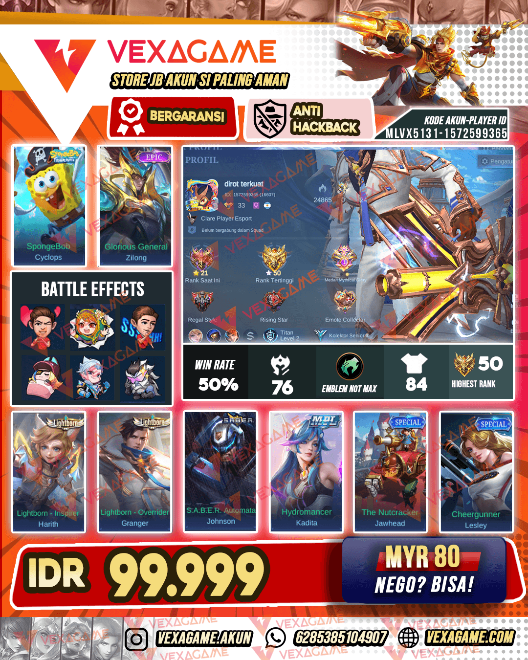 Akun Murah