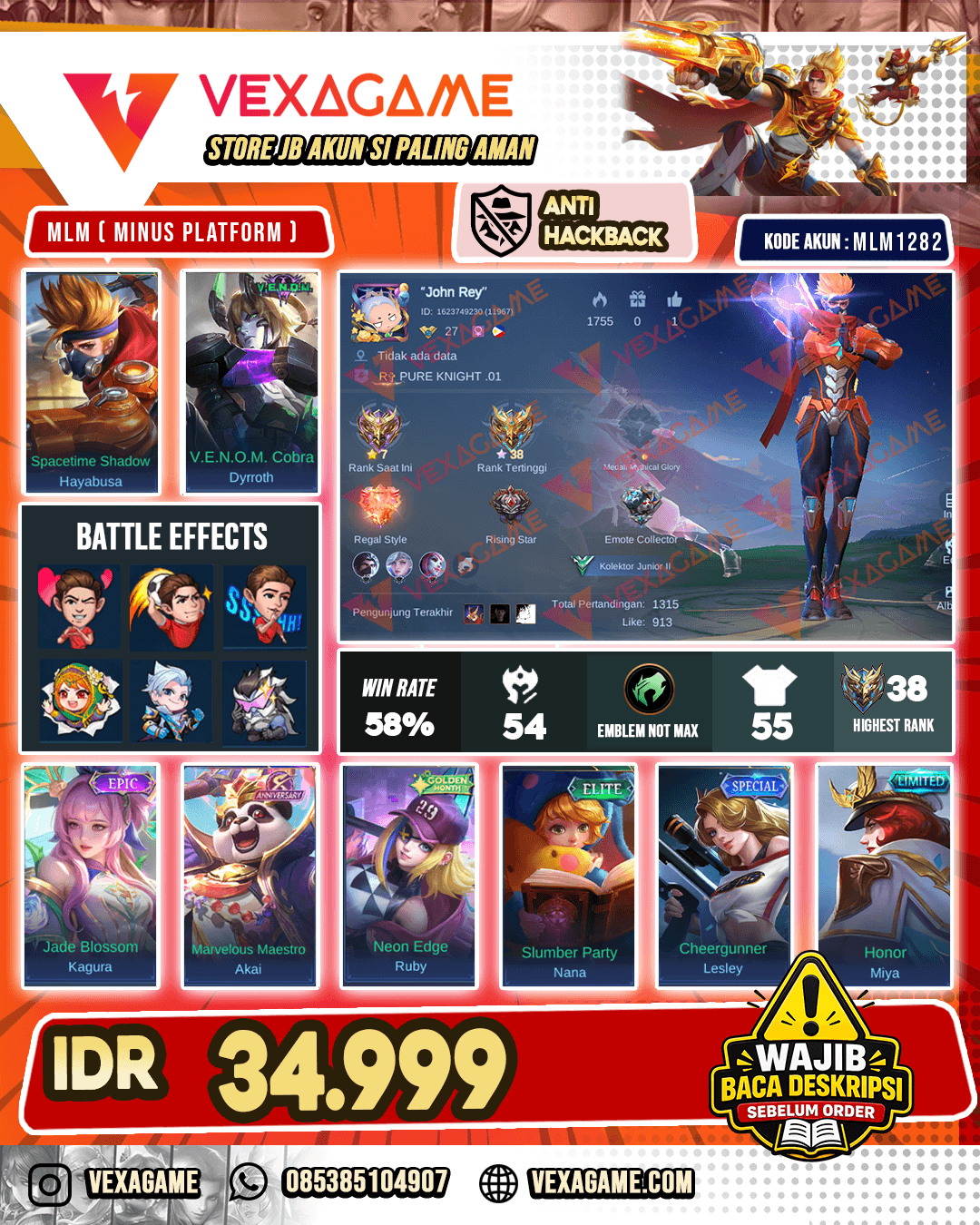 Akun Murah Harga Pelajar