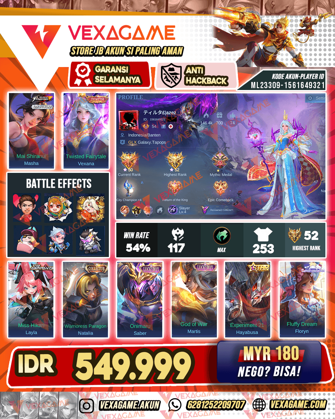 Vexana Zenith | Masha KOF | Layla Asphirant