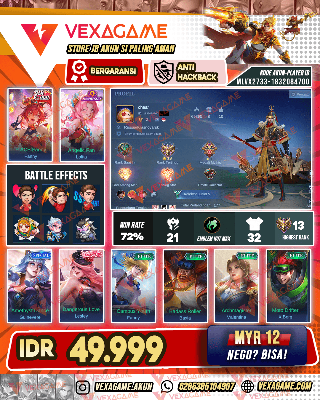 Akun Murah