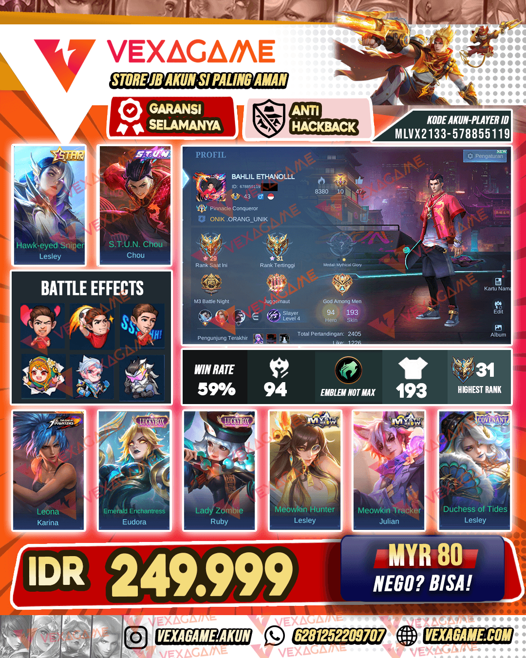 Chou Stun | Lesley Annual Starlight | 2 Luckybox