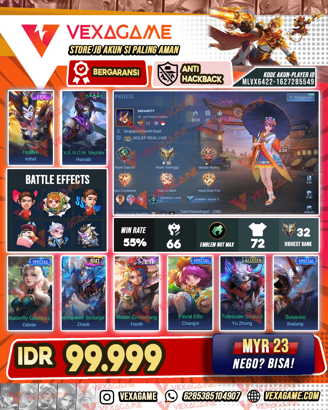 AKUN MURAH