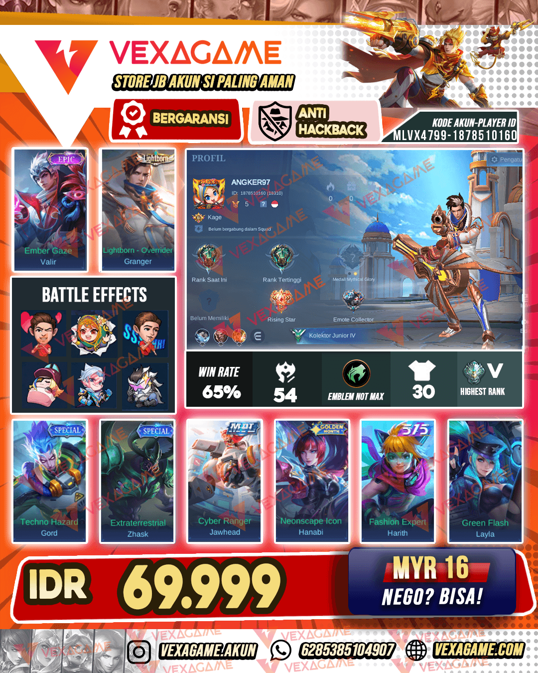 Akun Murah Harga Pelajar