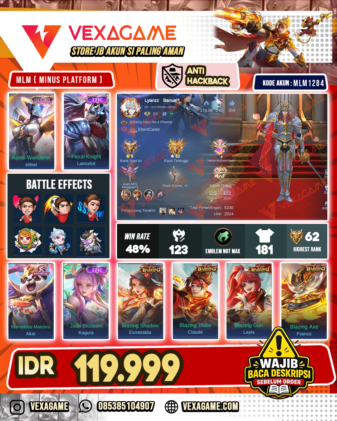 Lancelot Epic X Irithel Luckybox