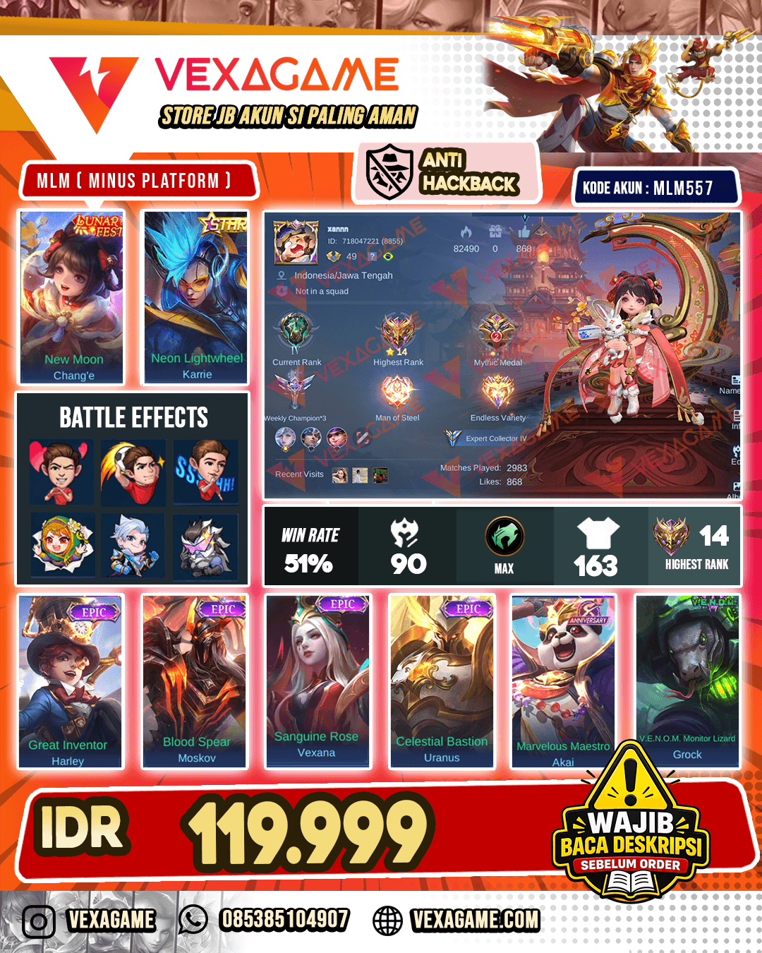 Harley Epic X Change Lunar Fest | Karrie Annual Star