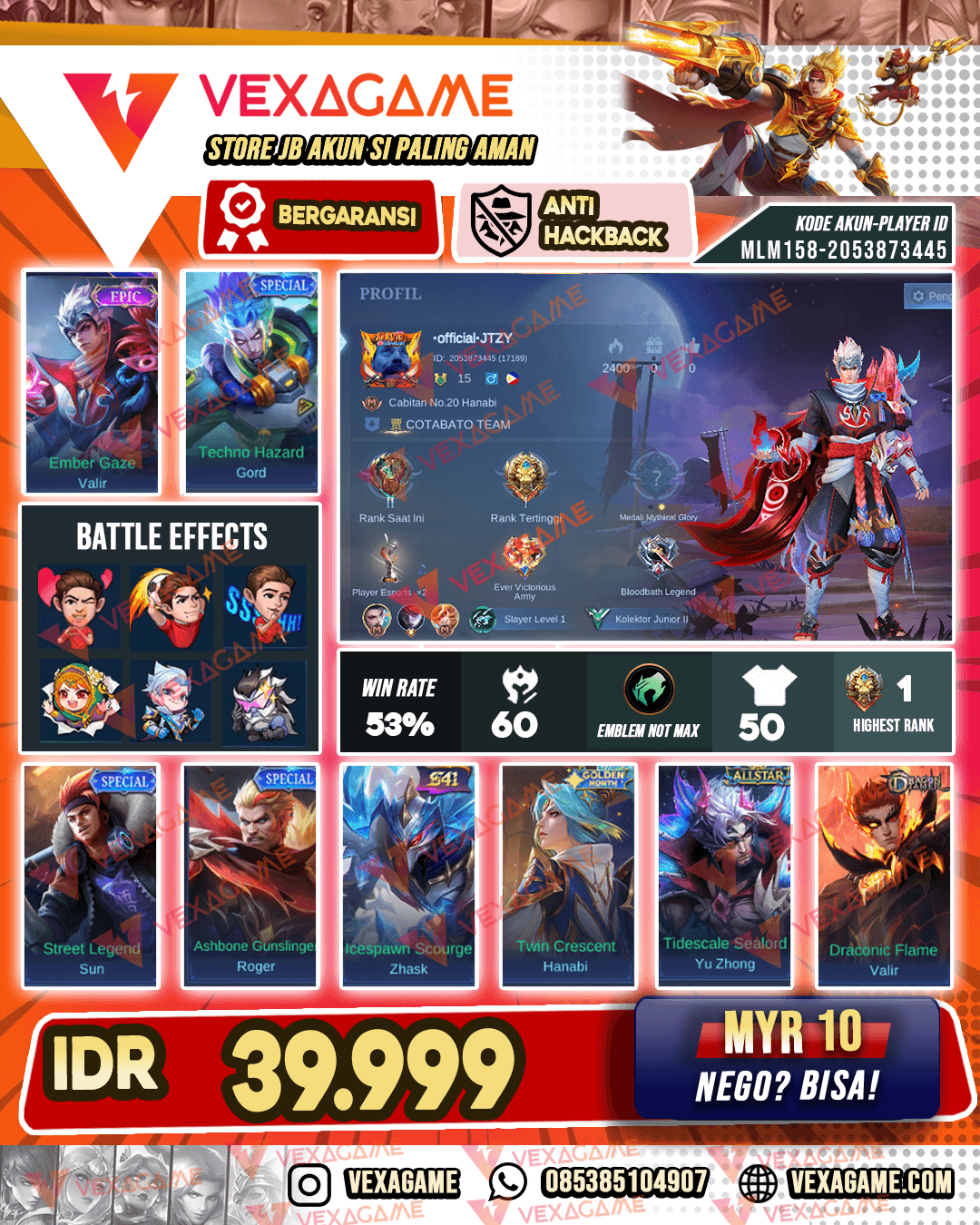 AKUN MURAH SERVER PH