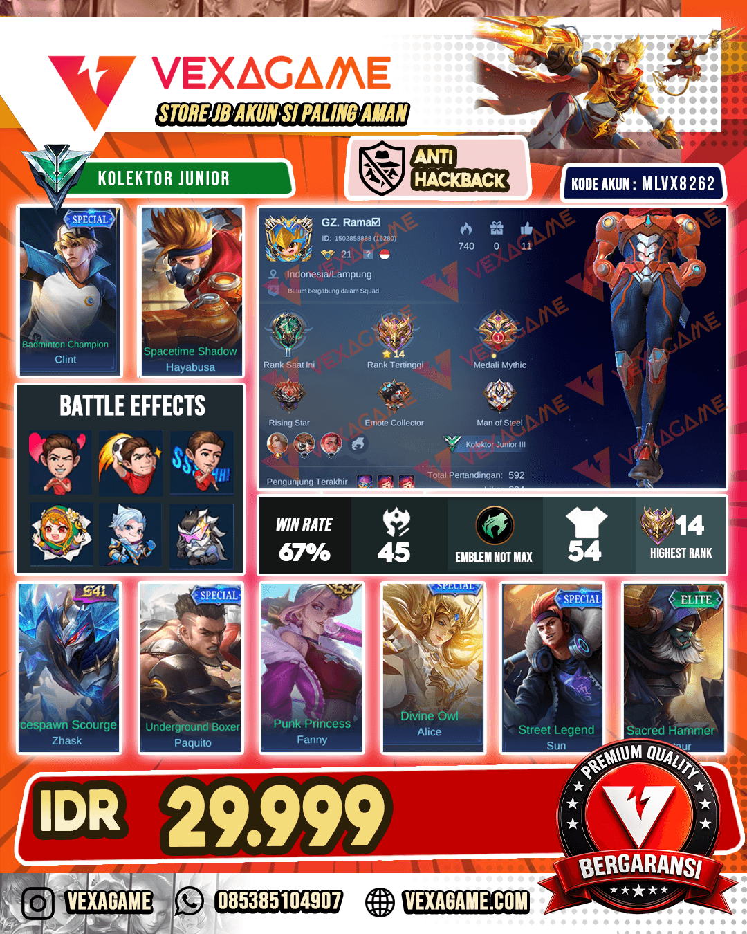 Akun Murah Harga Pelajar