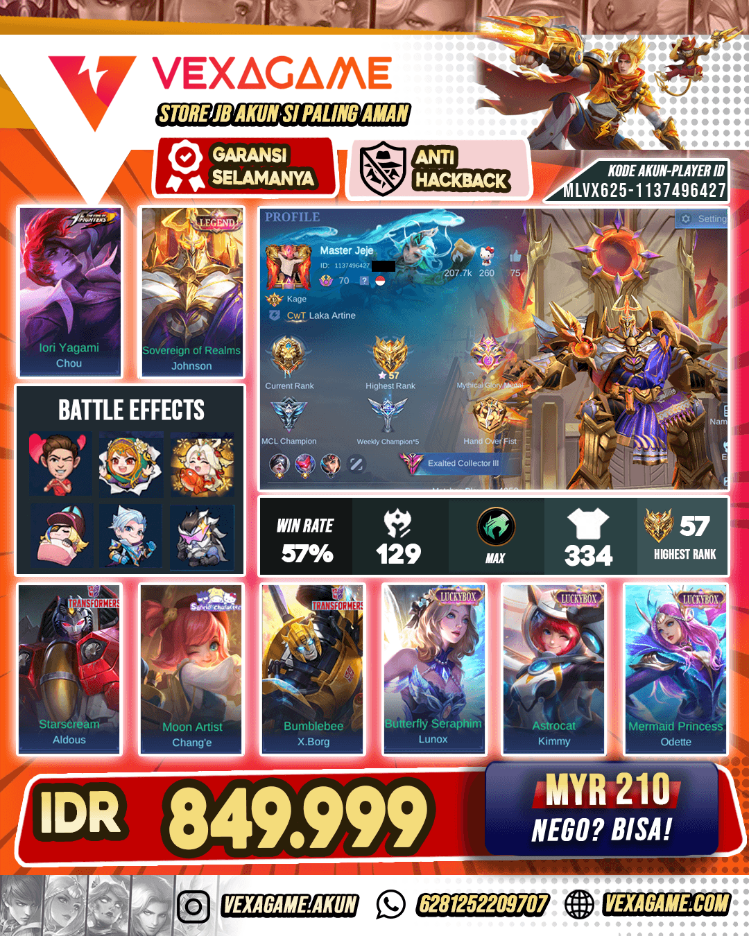 Jhonson Legend | Chou KoF
