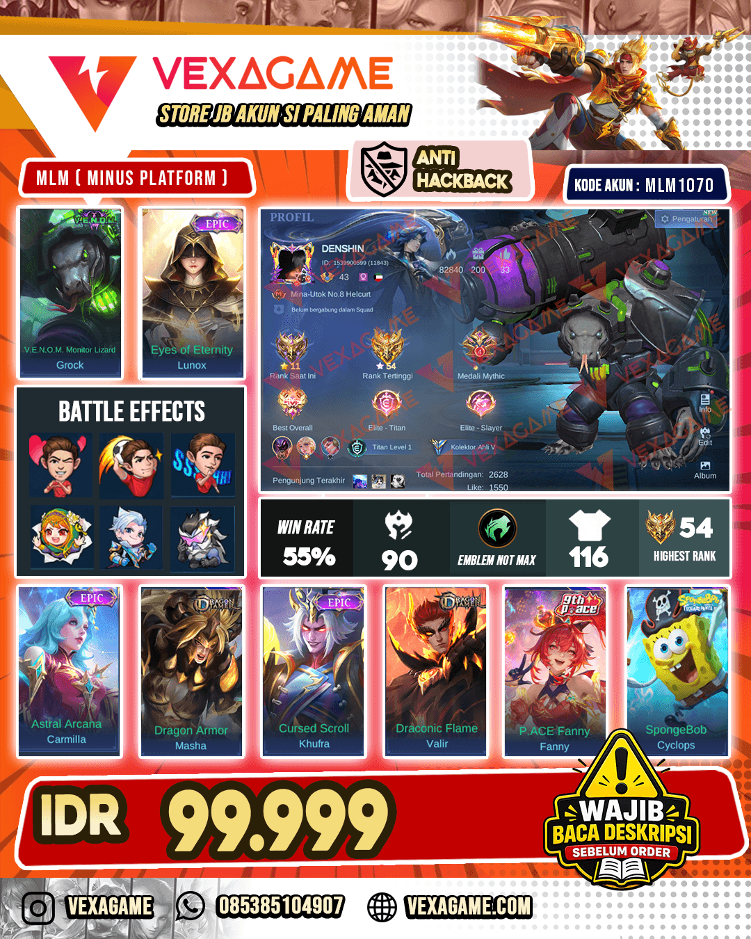 Grock Venom | Lunox Epic