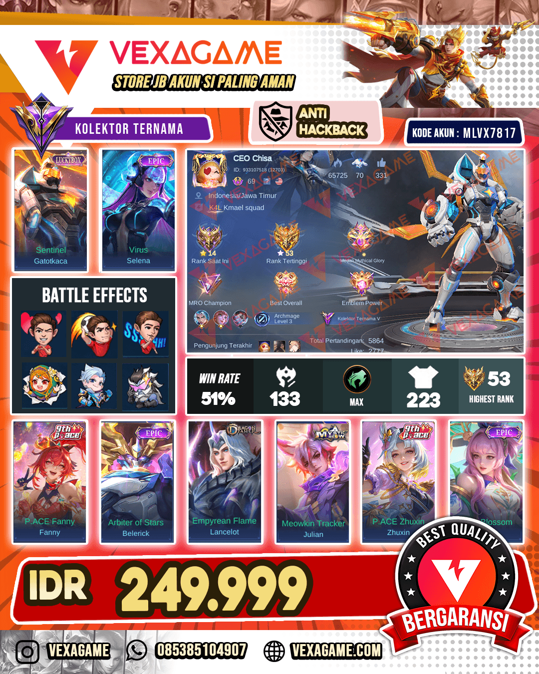 Gatot Luckybox | Selena Epic
