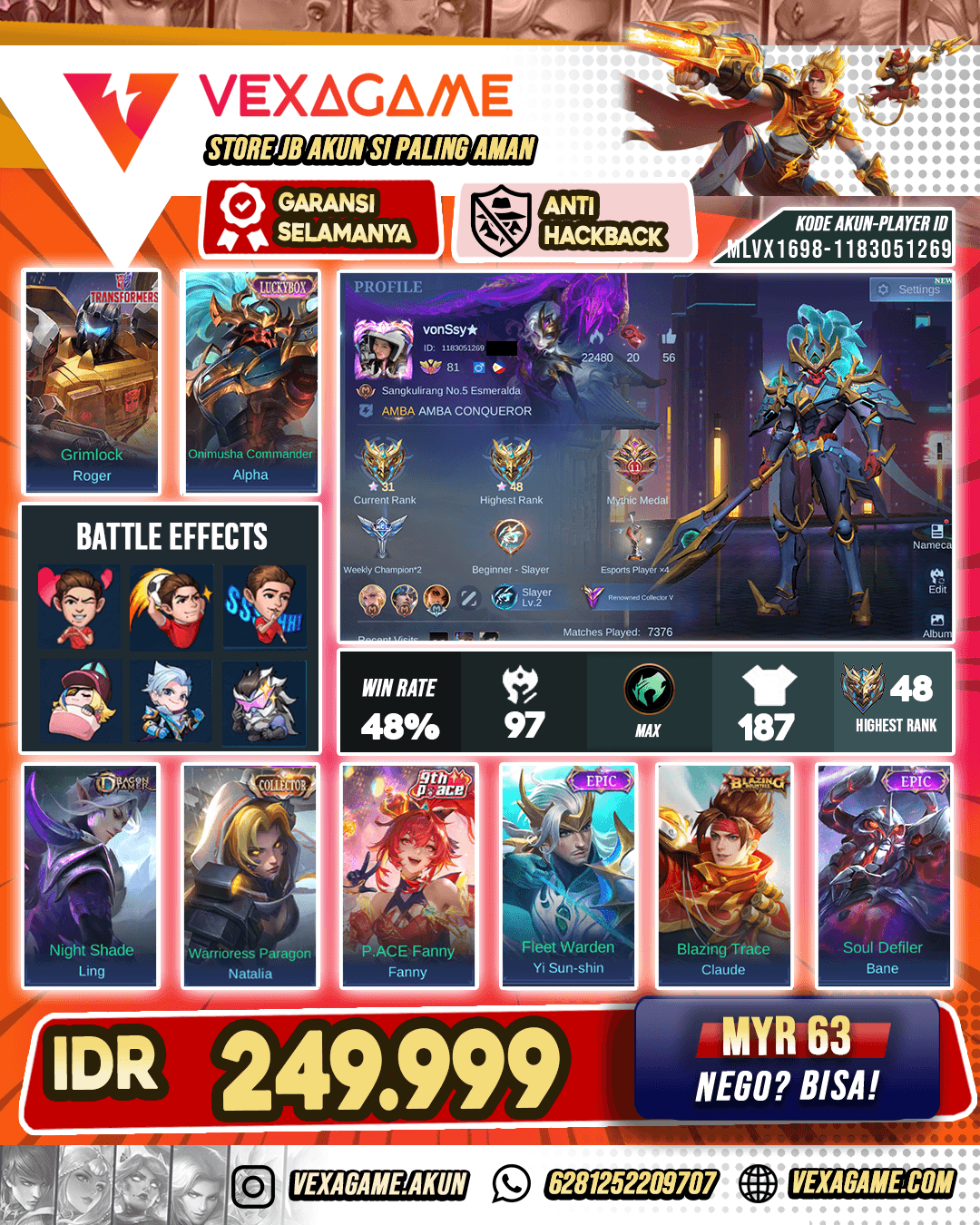 Alpha Luckybox X Roger Transformers
