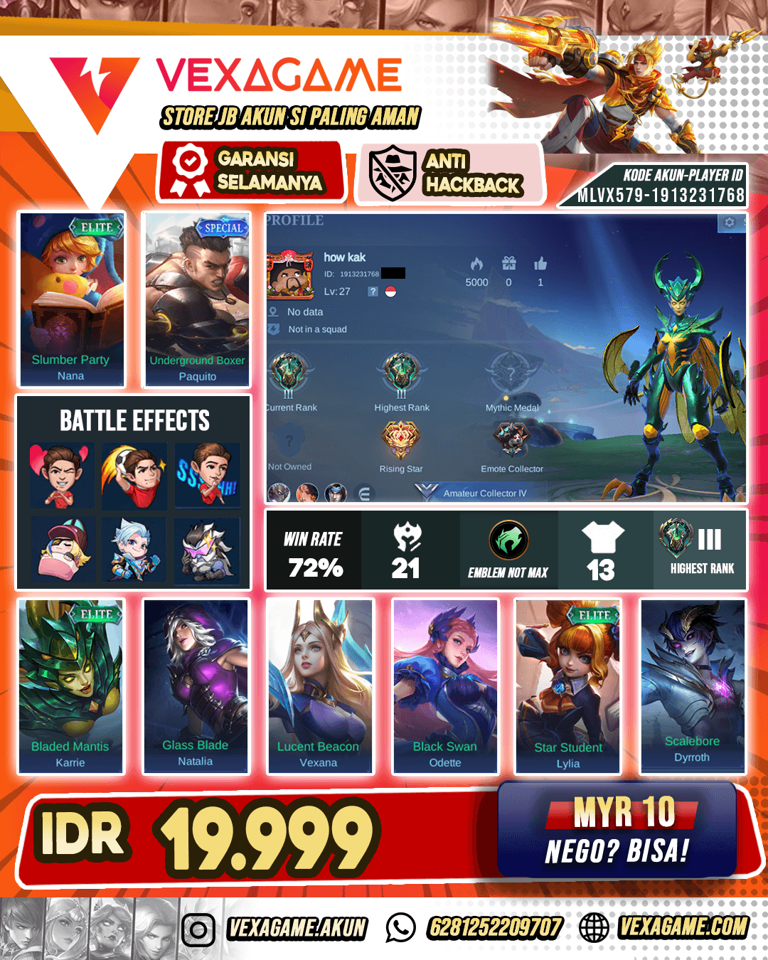 Akun Harga Pelajar