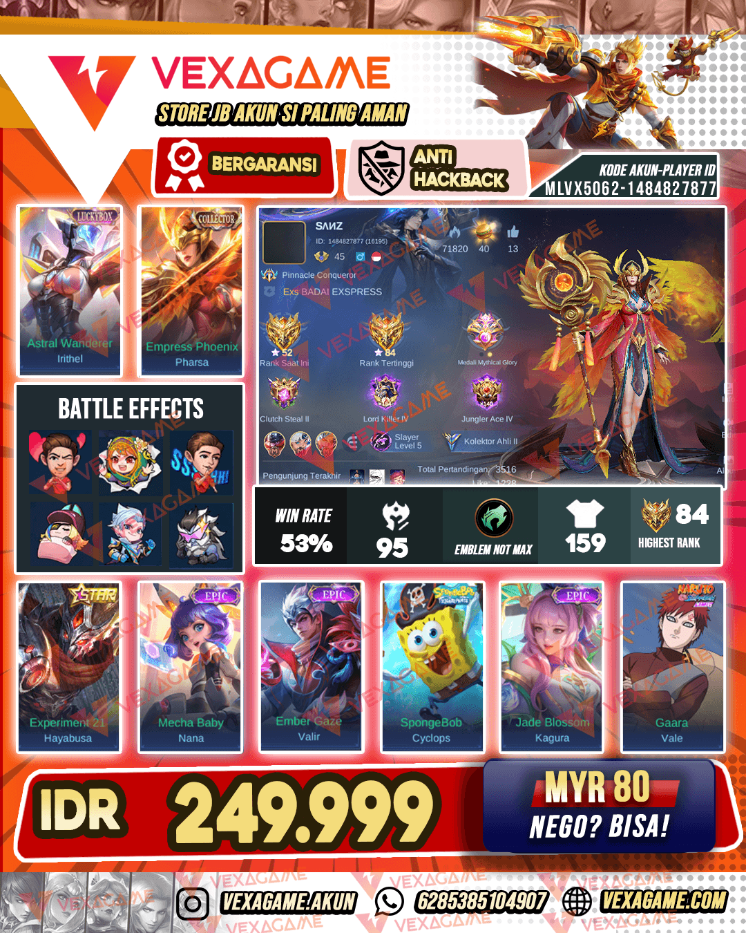 Parsha Collector | Irithel Luckybox | Recall TLPH