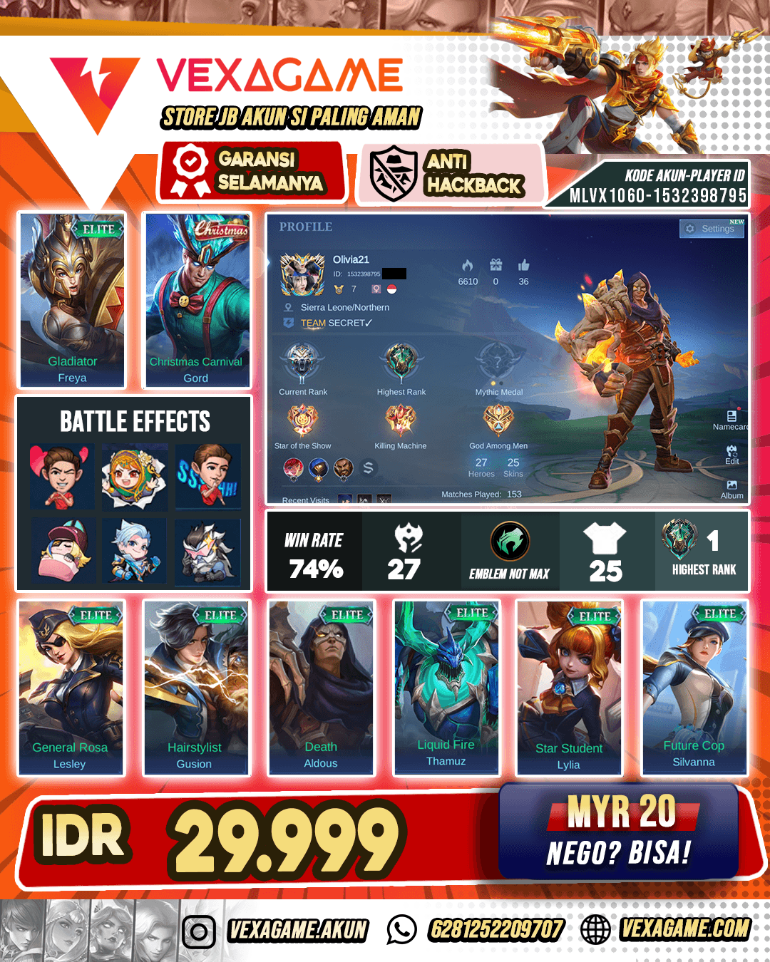 Akun Harga Pelajar