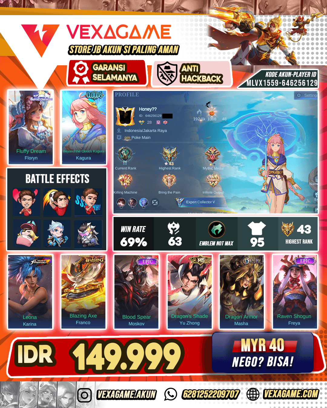 Kagura Clouds X Karina KoF